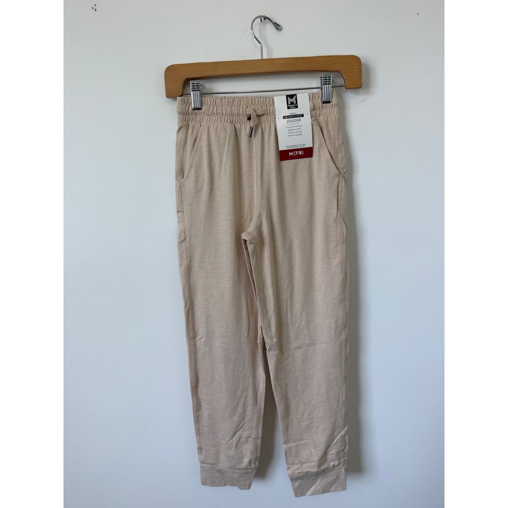 Member's Mark Girls Favorite Soft Jogger – Oatmeal – Size Medium‎ (7/8) – NWT